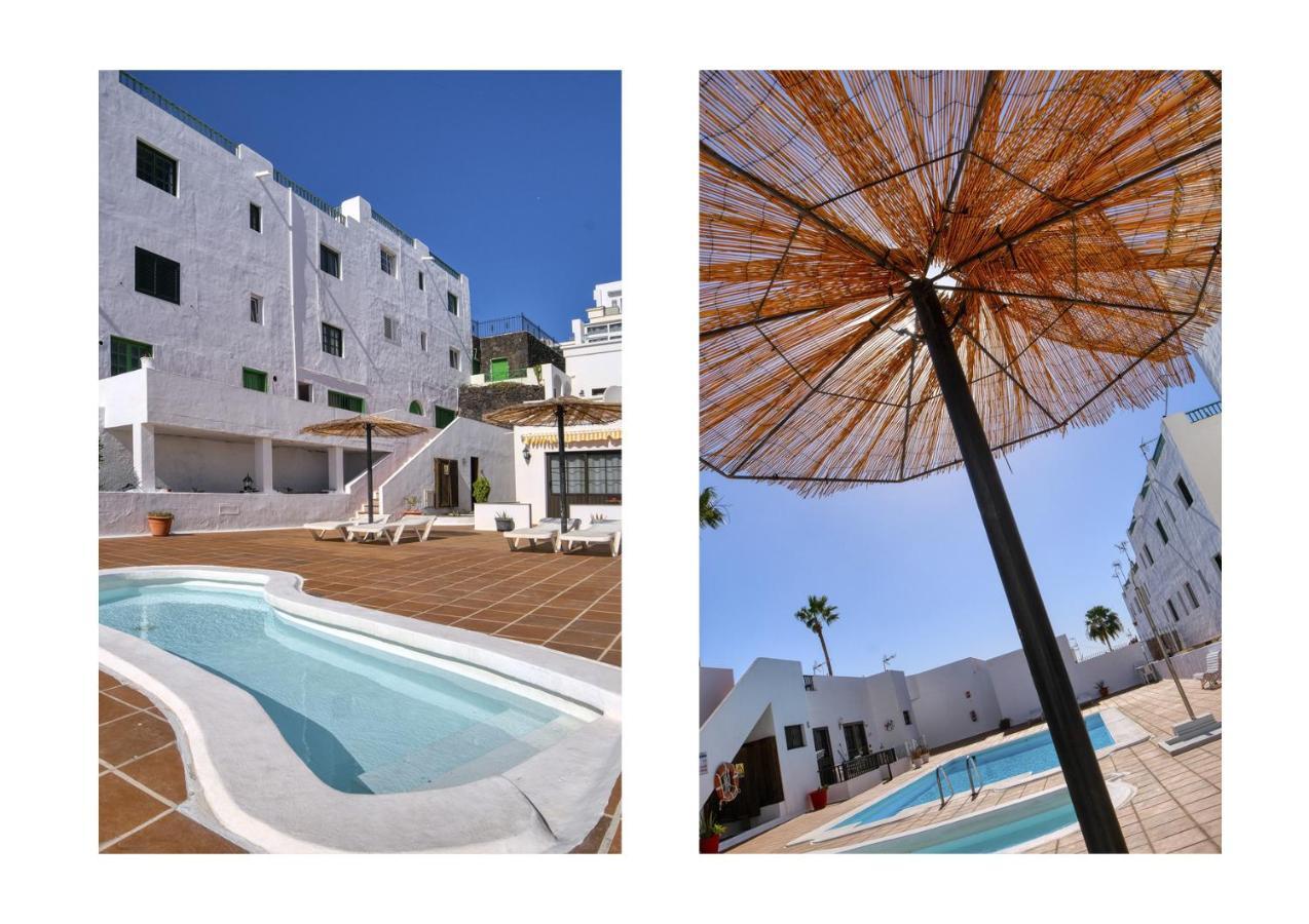 Sea Waves Lanzarote 500M From Playa Grande Big Terrace And Pool Villa ปูแอร์โตเดลคาร์เมน ภายนอก รูปภาพ