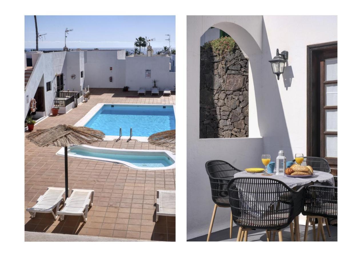 Sea Waves Lanzarote 500M From Playa Grande Big Terrace And Pool Villa ปูแอร์โตเดลคาร์เมน ภายนอก รูปภาพ